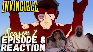 Invincible 2x8  quotI Thought You Were Strongerquot Reaction [upl. by Urbannal]