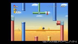 New Super Mario Bros Wii Level 94 Star Coins [upl. by Otila614]