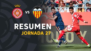 Resumen de Girona FC vs Valencia CF 23 [upl. by Tomchay]