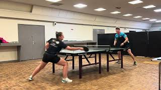 Neil Myatt vs Annie MacDonald Warrington Div 1 League Match 28324 [upl. by Orianna]