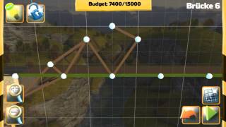 Bridge Constructor  Bridge 6  Central Mainland  Walkthrough [upl. by Calbert890]