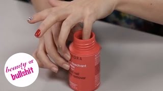 Is this Sephora Nail Polish Remover Really quotMagicquot  Beauty or Bullshit [upl. by Nehte455]