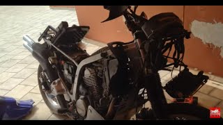 Transforming my Transalp XL600V part I [upl. by Mcmillan387]