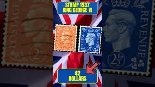 MOST VALUABLE BRITISH STAMP shorts valuablecollection stamps collection stamp kinggeorge [upl. by Oniger160]