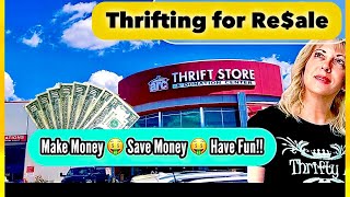 Thrift with Me ▶ Professional Thrifting for ReSale [upl. by Darum]