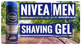 Nivea Shaving Gel Review Hindi  Gillette Sterling Razor  Topaz blade  Nivea Deep Impact Lotion [upl. by Tarryn]