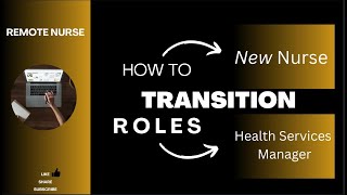 How to Role Transition  New Nurse to Manager [upl. by Jasmine]