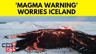 Iceland Volcano  Met Office Issues Magma Warning As Likelihood Of Imminent Eruption Remains  N18V [upl. by Tesil]