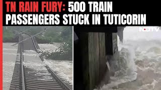 Tamil Nadu Floods  3 Dead In Tamil Nadu Rain Fury 500 Train Passengers Stuck In Tuticorin [upl. by Dnalro431]