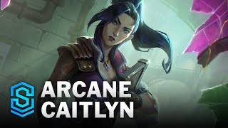 Arcane Caitlyn Skin Spotlight  League of Legends [upl. by Naujek]