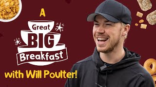 Will Poulters Magic Breakfast Dive into a Great Big Breakfast [upl. by Gromme]