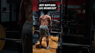 Jeff Nippard Leg Workout💀 bernardorebeil fitness gym jeffnippard [upl. by Gilges716]