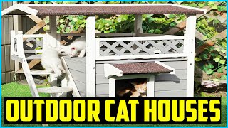 Top 5 Best Outdoor Cat Houses in 2021– Reviews [upl. by Artened]