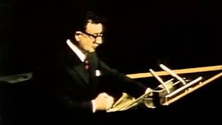 Allende Speech at United Nations in 1972 with improved English subtitles [upl. by Salem]