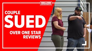 Washington couple sued for 112000 after leaving onestar reviews [upl. by Tolkan]