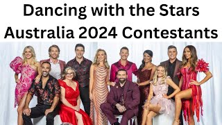 Dancing with the Stars Australia 2024 Contestants [upl. by Yentruoc994]