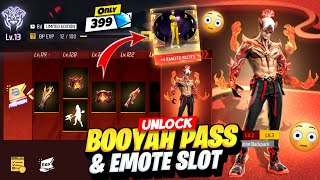 Buying Rage Reverie Booyah Pass  Claim Free 4 Emote Slot  FF New Event Today  Free Fire New Event [upl. by Borlow718]