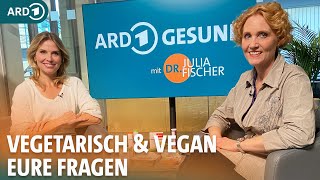 Vegan und vegetarisch Gesunder Fleischersatz aus Tofu Seitan Soja  Dr Julia Fischer  ARD Gesund [upl. by Assira]