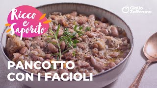 PANCOTTO CON I FAGIOLI  RICETTA SUPER RICCA e SAPORITA😋🥄 [upl. by Hamian2]