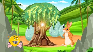 Mti wa Ajabu na Sungura  Magical Tree amp Hare story  Nursery story playful and educational [upl. by Prader915]