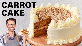 BEST Carrot Cake Recipe [upl. by Kcerb]