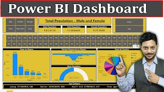 Power BI Dashboard from beginners to advanced  power bi dashboard in hindi  power bi in hindi [upl. by Nitsu]