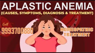 Aplastic Anaemia Weakness Homeopathy Treatment Advanced Homeo Health Centerdrakdwivedi indore [upl. by Dorahs]