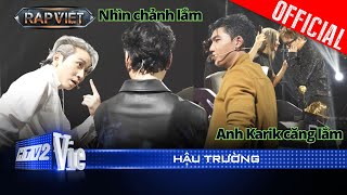 BTS HIEUTHUHAI JustaTee diễn lại vai quotphong cách Karikquot anh em rapper phấn khích khi Robber rap [upl. by Atiek]