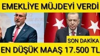 DUL YETİM EN DÜŞÜK EMEKLİ Engelli Maaş 17500Tl Ssk Bağkur 4A 4B 4C ne kadar sondakika [upl. by Ahsiyk]