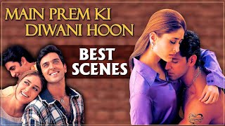 Main Prem Ki Diwani Hoon Best Movie Scene  Hrithik Roshan  Kareena Kapoor  Abhishek Bachchan [upl. by Rudy]