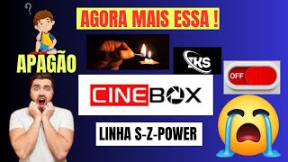 CINEBOX FANTASIA COM RECEPTORES LINHA SZ POWER APAGÃO NO IKS EM 16022024 [upl. by Eckel495]