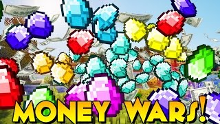 Minecraft MONEY WARS SO MANY DIAMONDS [upl. by Besnard]