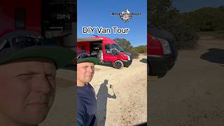 Low Budget Epic DIY Camper Van Tour Ultimate Comfort with TV amp Outdoor Shower [upl. by Nilerual722]