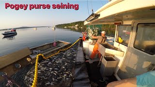 Menhaden purse seining [upl. by Venetia481]