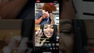 TWIN Beauty Influencers Arnell Armon amp Alissa Ashley on IG Live [upl. by Grew]