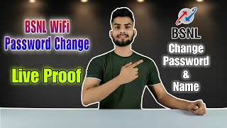 How to Change BSNL Wifi Password  How to change Bsnl wifi Name  Bsnl Wifi Configuration  BsnlWifi [upl. by Pinzler]