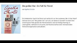 Die Grossen Vier von Agatha Christie Hörbuch [upl. by Fitzhugh]