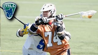 Miles Thompson 2014 MLL Highlights [upl. by Nashner]