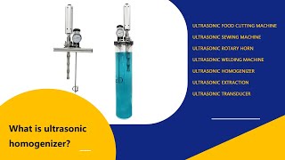 What is the Ultrasonic homogenizer ？How it works in the water [upl. by Salohcin]