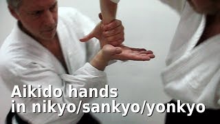 Aikido hand movements in NIKYO SANKYO and YONKYO by Stefan Stenudd in 2009 [upl. by Eiblehs]