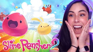 Slime Rancher 2 is HERE and its full of RAINBOWS and NEW SLIMES [upl. by Nielsen482]