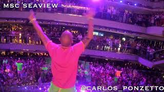 MSC SEAVIEW Ferragosto FLUO PARTY 2019 [upl. by Siegel]