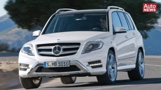 Mercedes GLK Facelift Frisches Äußeres und neue Motoren [upl. by Enilrae]