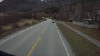 Driving from Oslo to Trondheim on E6 Part 3 of 4 på E6 [upl. by Alehcim]