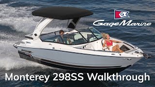 Monterey 298SS Walkthrough [upl. by Jovi]