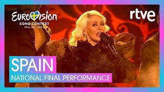 Nebulossa  ZORRA  Spain 🇪🇸  National Final Performance  Eurovision 2024 [upl. by Critta25]