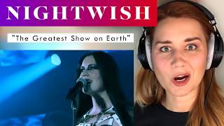 Vocal CoachOpera Singer REACTION amp ANALYSIS Nightwish quotThe Greatest Show on Earthquot [upl. by Ziagos]