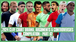 Tennis Clay Court Drama 2024  Part 02  I Give You 100 Penalty Points [upl. by Tressia]