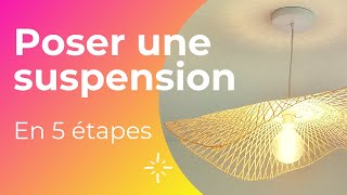 Poser une suspension en 5 étapes [upl. by Zenobia]