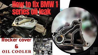 How to Fix BMW 1 series Engine oil leak [upl. by Enairda]